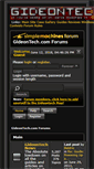 Mobile Screenshot of forums.gideontech.com