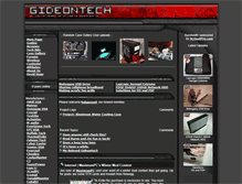 Tablet Screenshot of irc.gideontech.com